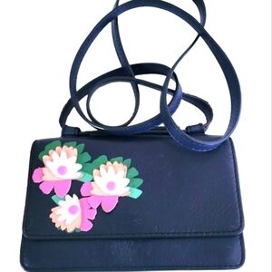 Fossil Mila Mini Crossbody Bag in Midnight Navy